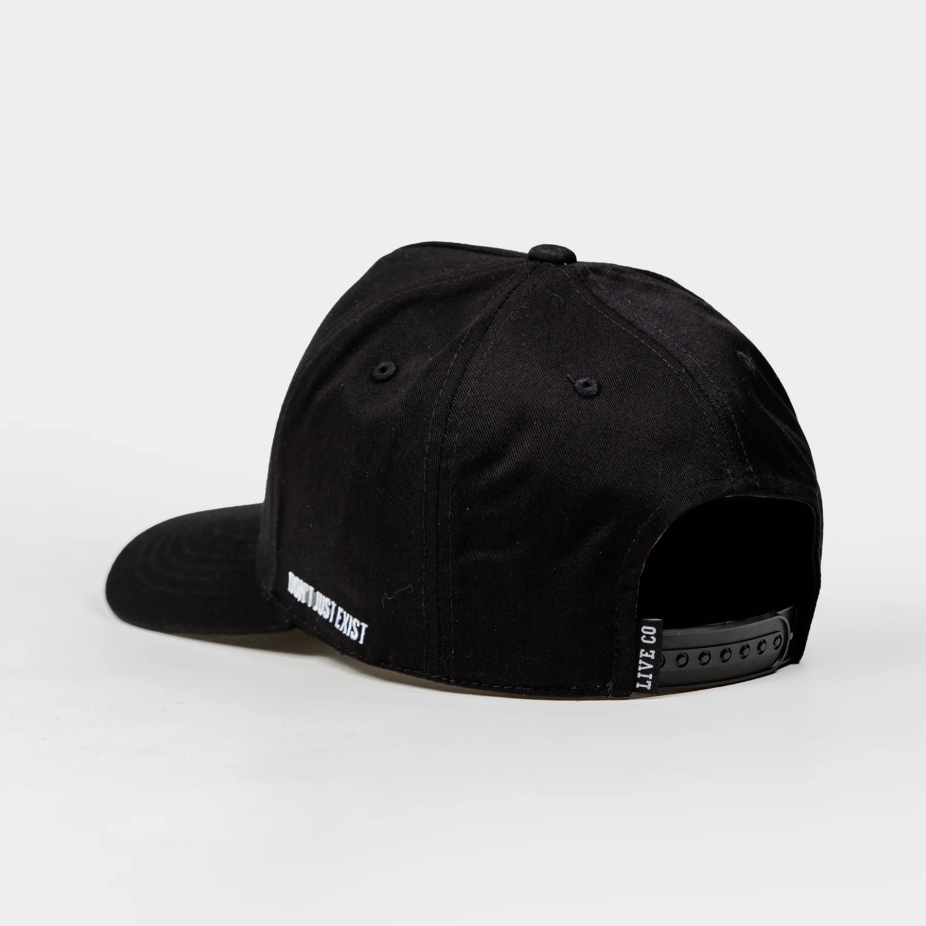 Live Co. "Black Signature Series" A-Frame Snapback - Image 3
