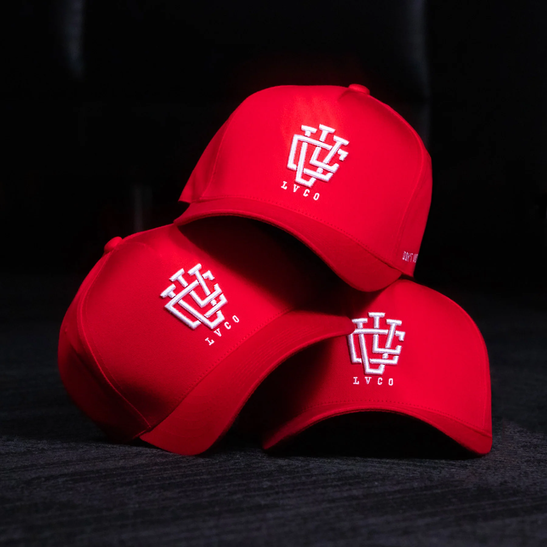 LVCO "Blood Red" A-Frame Snapback - Image 5