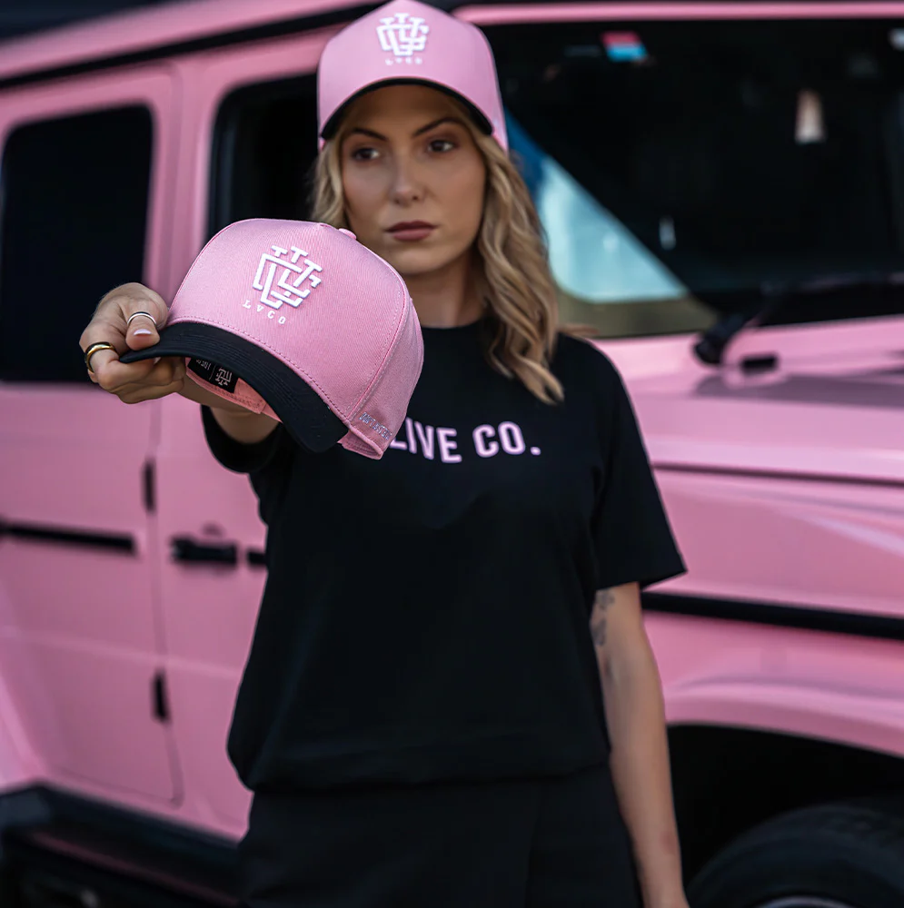 [LIMITED EDITION] PINK PANTHA A-FRAME LVCO SNAPBACK (Pre order) - Image 3