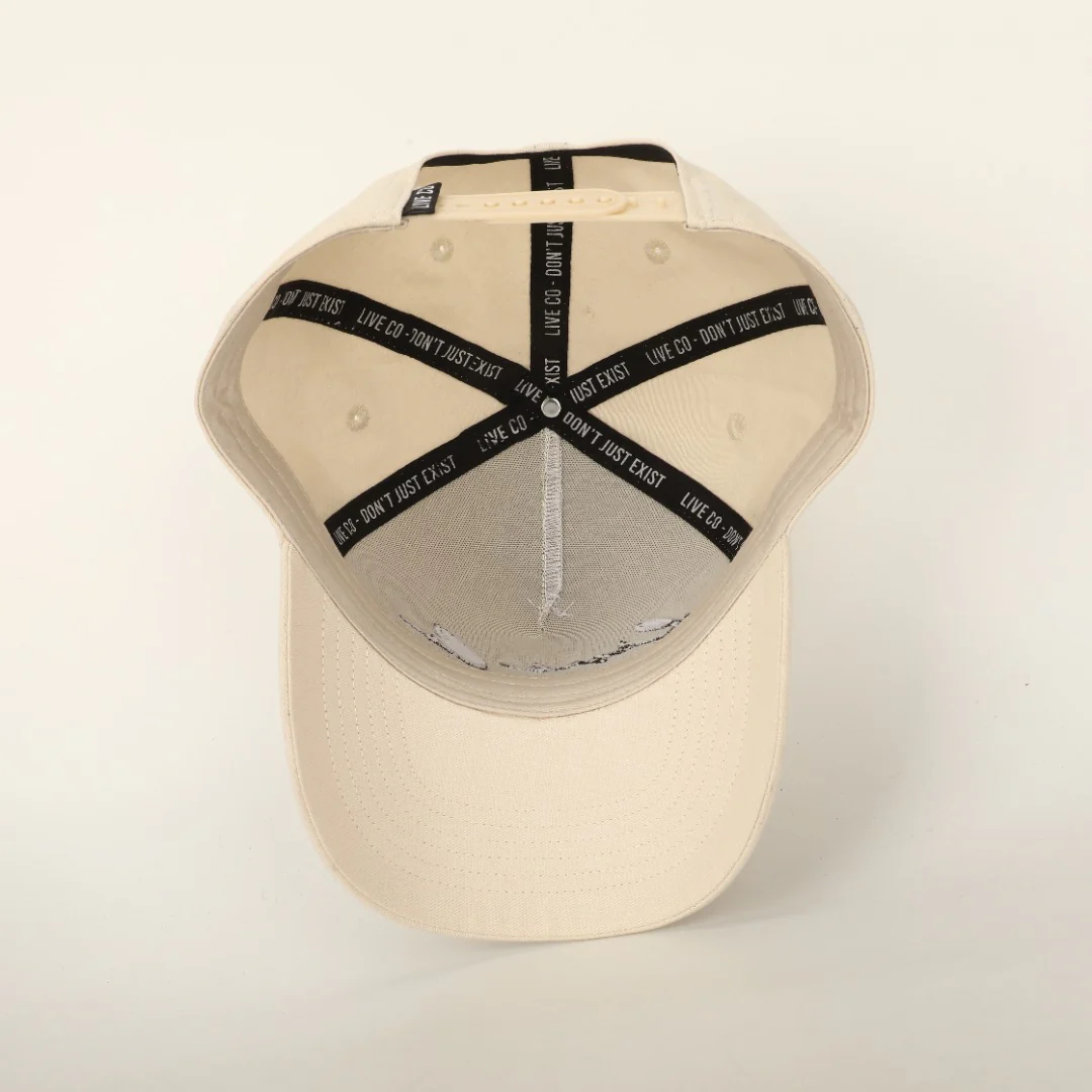 Live Co. "Oat Signature Series" A-Frame Snapback - Image 3
