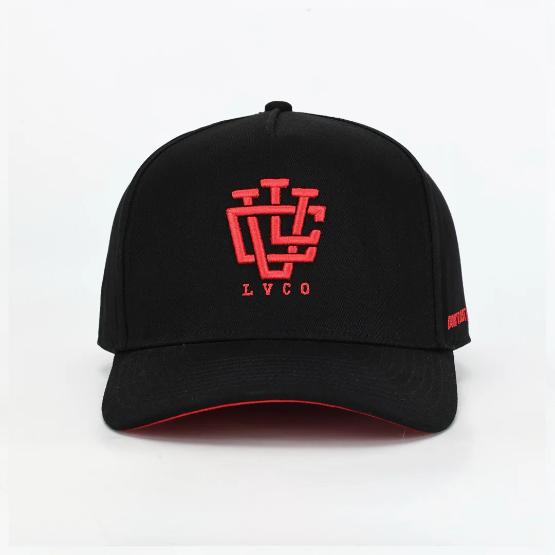 LVCO Black Flame A-Frame Snapback - Image 3