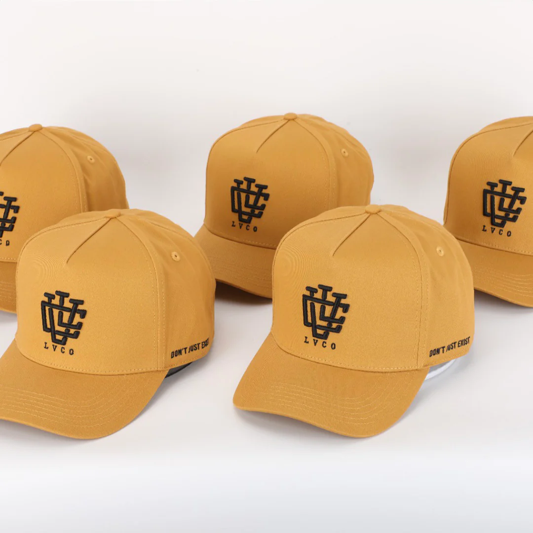 LVCO "Vegas Gold" A-Frame Snapback - Image 4